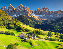 Los Dolomitas, La Toscana y Roma