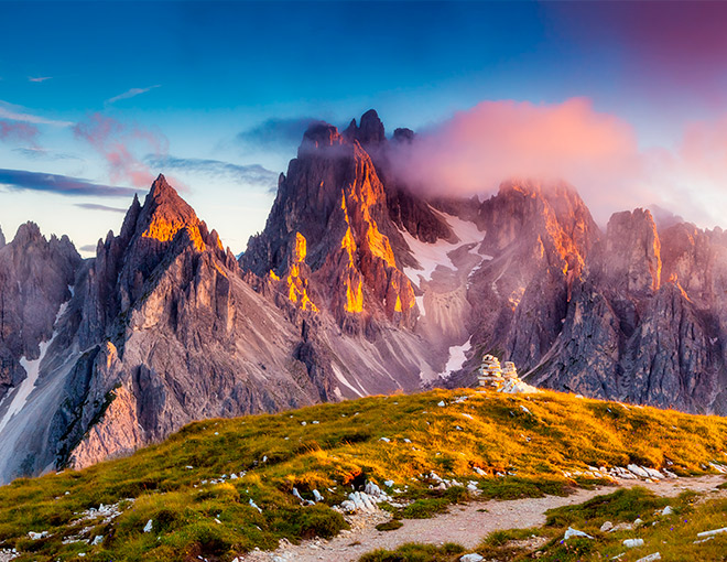 Los Dolomitas y la Toscana