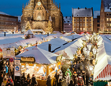 Mercadillo Navidad Danubio - De Viena a Nuremberg