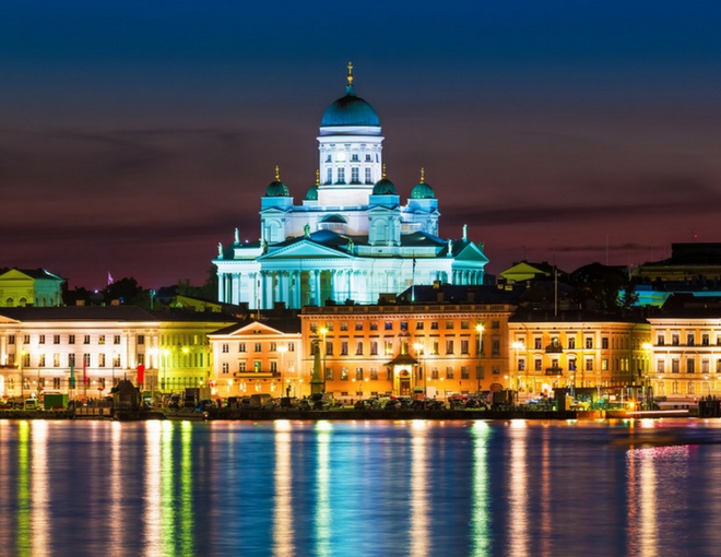 Ruta del ámbar y Finlandia, inicio Helsinki