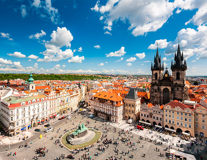 3 Berlin, 3 Praga, 2 Budapest, 2 Viena