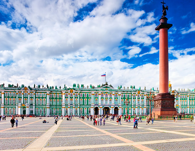 Rusia clásica – Tren interno – Inicio Moscú
