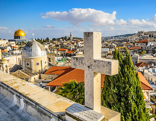 Jordania, Jerusalén y Belén