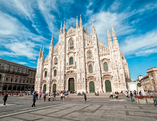 Gran Tour de Italia con Milán