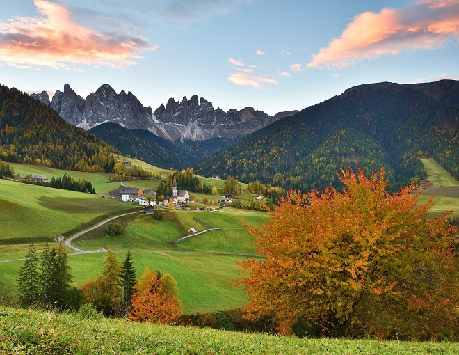 Los Dolomitas, La Toscana y La Umbria