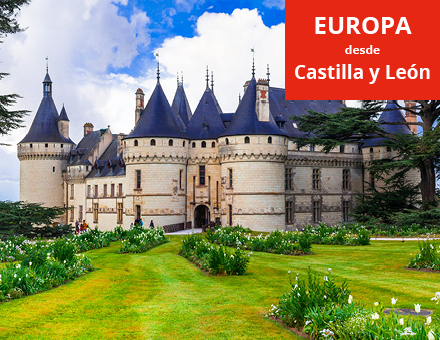Castillos del Loira. Gran Tour desde Valladolid (inicio Nantes)